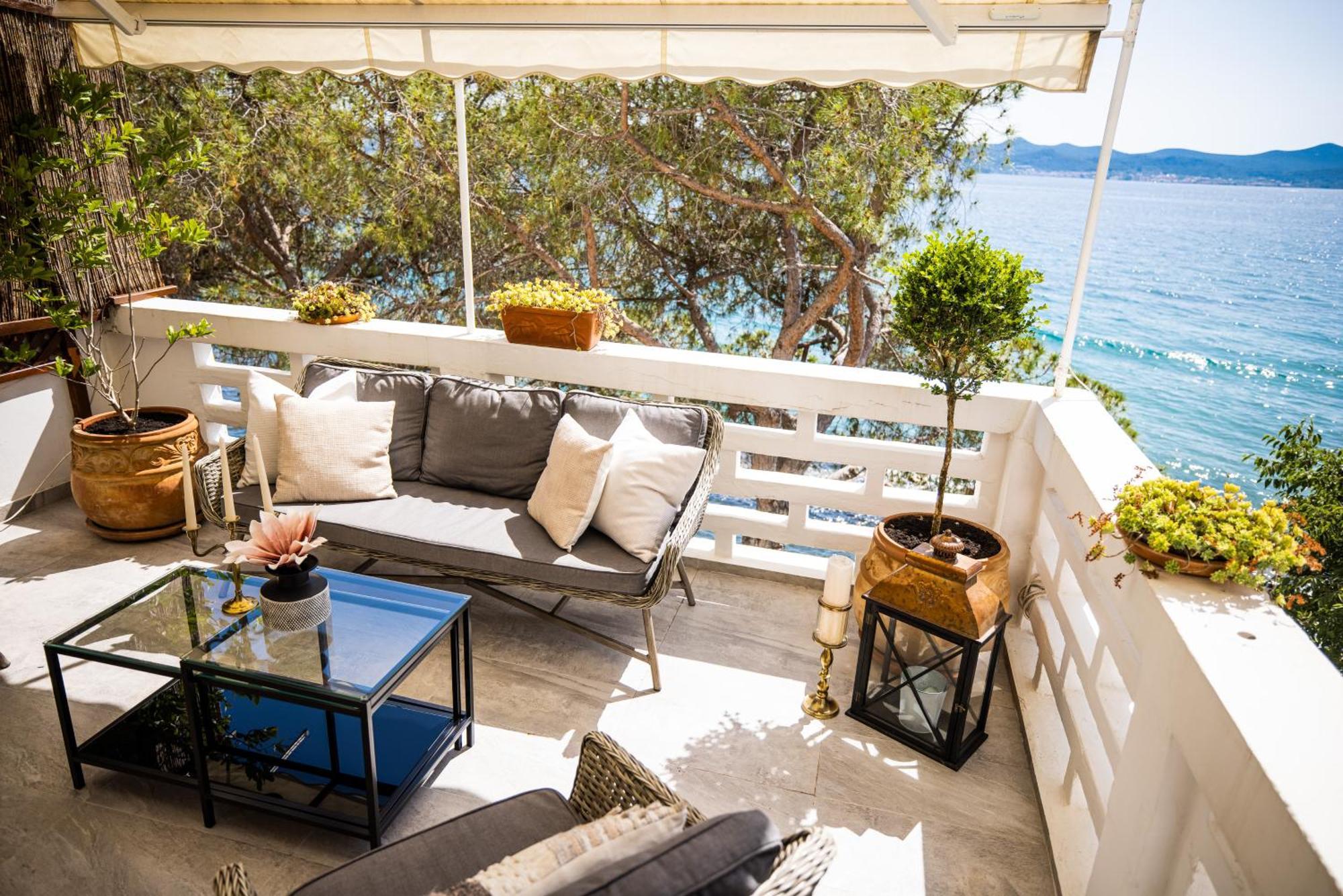 Zadar Center Beach Apartment - Directly On The Sea Exterior foto