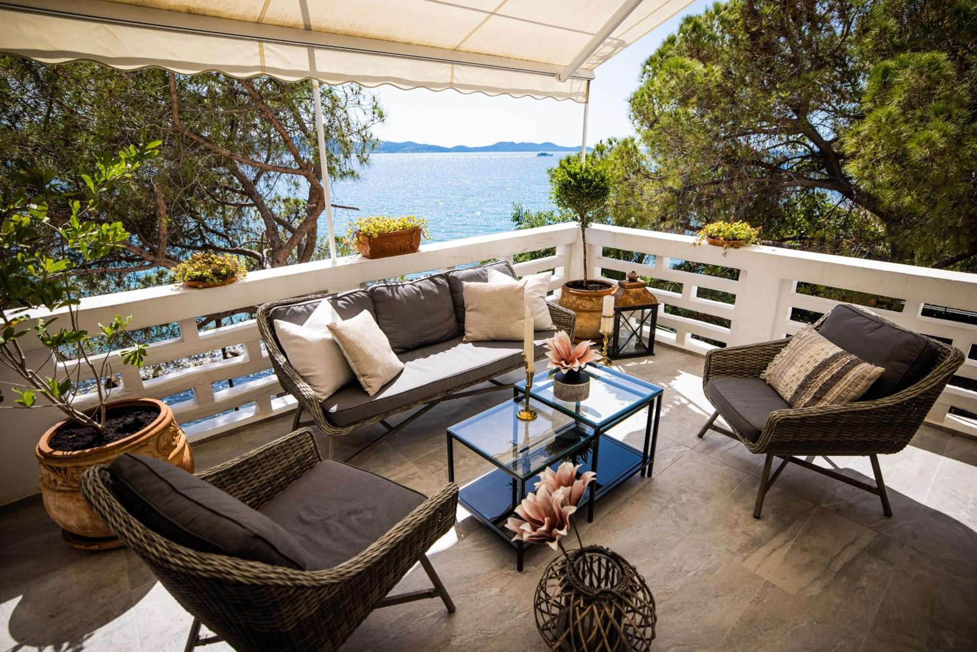 Zadar Center Beach Apartment - Directly On The Sea Exterior foto